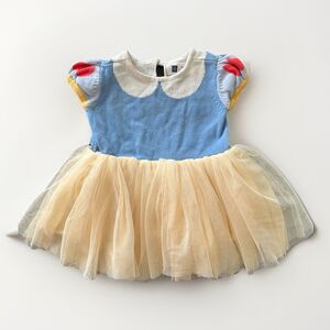 Baby Gap x Disney Snow White Knit Tulle Tutu Dress 6-12 Months